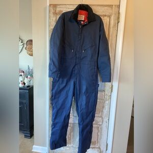Vintage Walls Blizzard Pruf Insulated Work Coveralls - L Tall